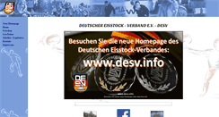 Desktop Screenshot of eisstock-verband.de